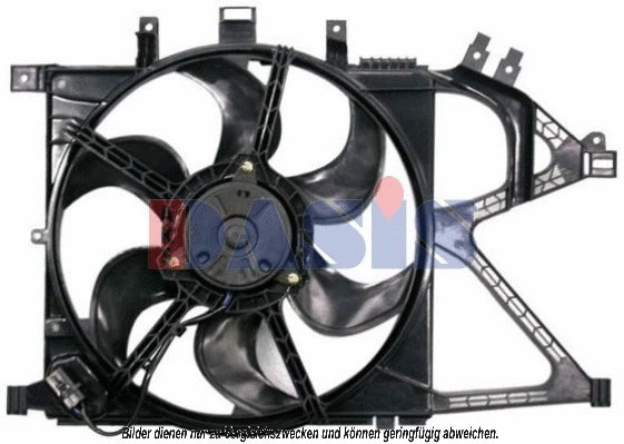 158021N AKS DASIS Вентилятор, охлаждение двигателя (фото 1)