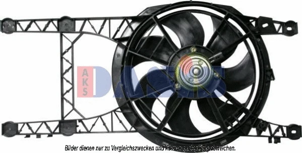 188007N AKS DASIS Вентилятор, охлаждение двигателя (фото 1)