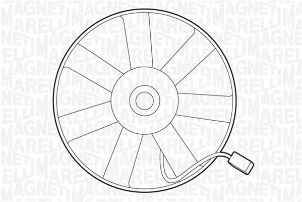 069422230010 MAGNETI MARELLI Вентилятор, охлаждение двигателя (фото 1)