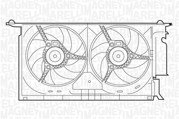 069422285010 MAGNETI MARELLI Вентилятор, охлаждение двигателя (фото 1)