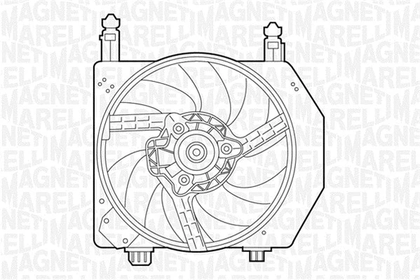 069422305010 MAGNETI MARELLI Вентилятор, охлаждение двигателя (фото 1)