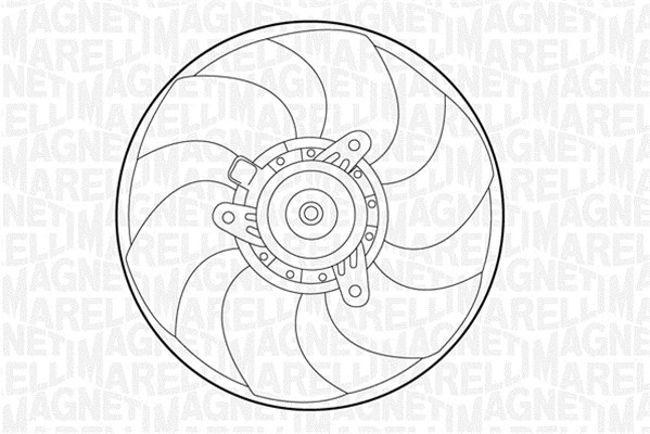 069422372010 MAGNETI MARELLI Вентилятор, охлаждение двигателя (фото 1)