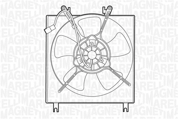 069422417010 MAGNETI MARELLI Вентилятор, охлаждение двигателя (фото 1)