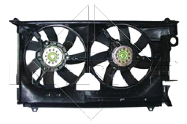 47050 NRF Вентилятор, охлаждение двигателя (фото 1)