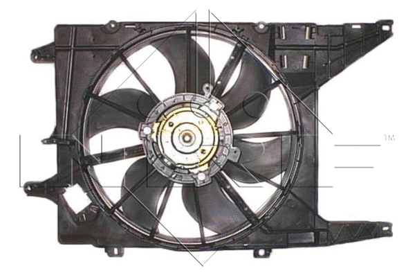 47367 NRF Вентилятор, охлаждение двигателя (фото 1)