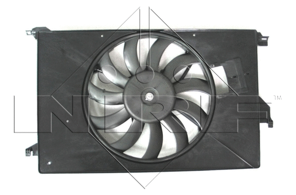 47458 NRF Вентилятор, охлаждение двигателя (фото 2)