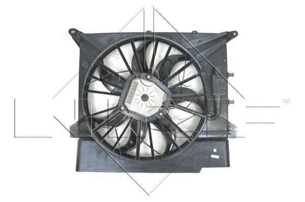 47461 NRF Вентилятор, охлаждение двигателя (фото 2)