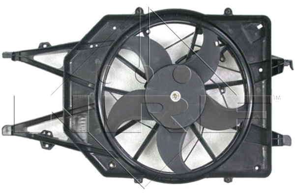 47465 NRF Вентилятор, охлаждение двигателя (фото 2)