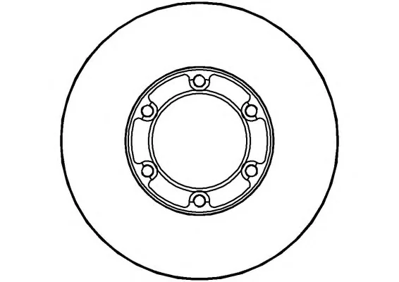 NBD193 NATIONAL Тормозной диск (фото 1)
