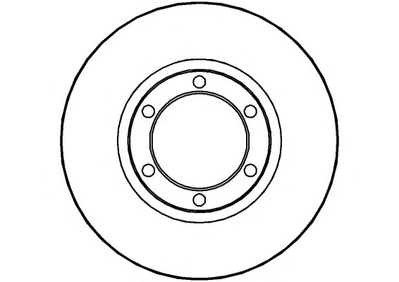 NBD226 NATIONAL Тормозной диск (фото 1)