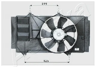 VNT151829 ASHIKA Вентилятор, охлаждение двигателя (фото 1)