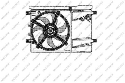 FT342F005 PRASCO Вентилятор, охлаждение двигателя (фото 1)