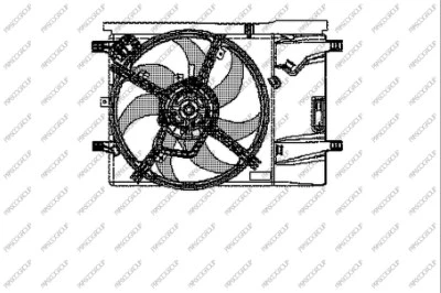 FT342F006 PRASCO Вентилятор, охлаждение двигателя (фото 1)