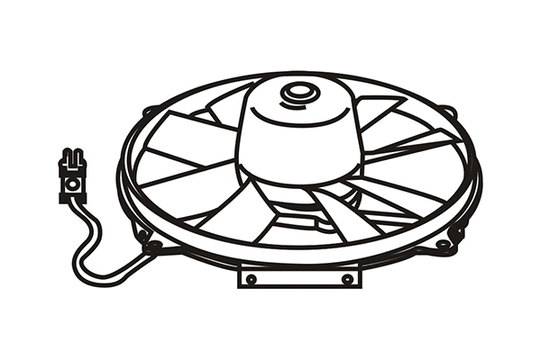 150001 WXQP Вентилятор, охлаждение двигателя (фото 1)