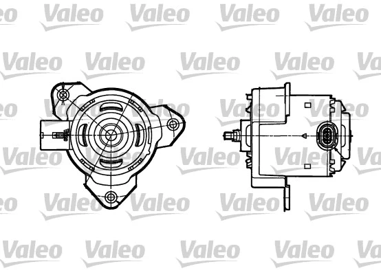 698302 VALEO Электродвигатель, вентилятор радиатора (фото 1)