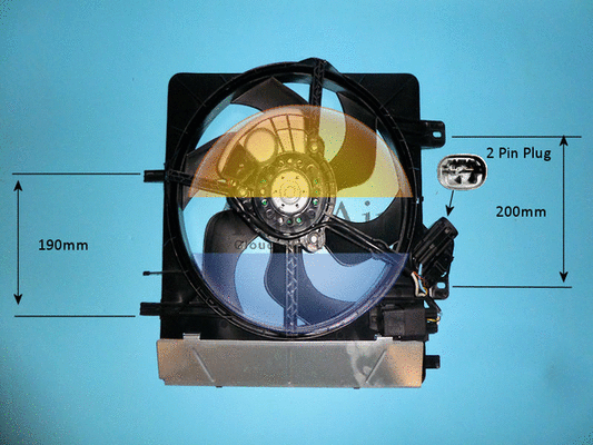 05-1068 AUTO AIR GLOUCESTER Электродвигатель, вентилятор радиатора (фото 1)