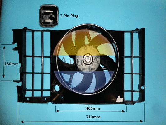 05-1084 AUTO AIR GLOUCESTER Электродвигатель, вентилятор радиатора (фото 1)