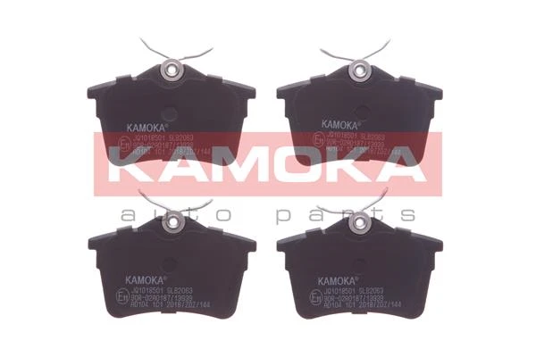 JQ1018501 KAMOKA Комплект тормозных колодок, дисковый тормоз (фото 3)