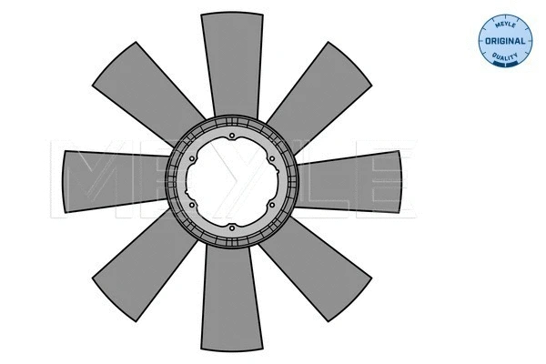 16-34 232 0012 MEYLE Крыльчатка вентилятора, охлаждение двигателя (фото 1)