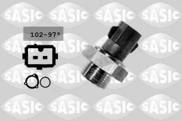 3806001 SASIC Термовыключатель, вентилятор радиатора (фото 1)