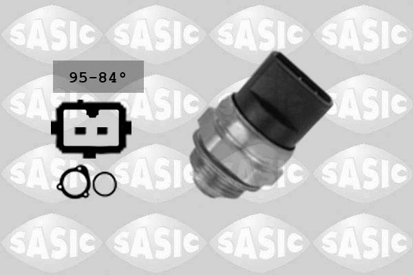 9000201 SASIC Термовыключатель, вентилятор радиатора (фото 1)