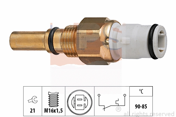 1.850.090 EPS Термовыключатель, вентилятор радиатора (фото 1)