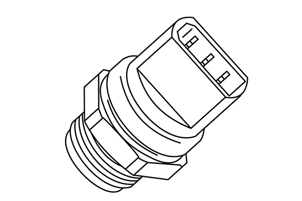 350405 WXQP Термовыключатель, вентилятор радиатора (фото 1)