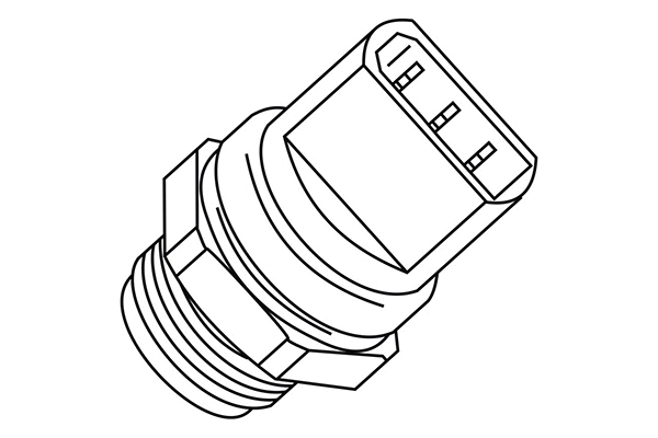 350501 WXQP Термовыключатель, вентилятор радиатора (фото 1)