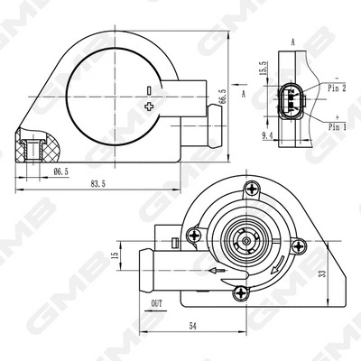 GEW-VW006 GMB Дополнительный водяной насос (фото 6)