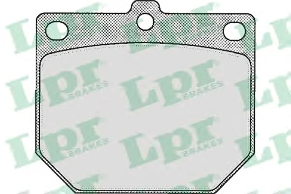 05P166 LPR/AP/RAL Тормозные колодки (фото 1)