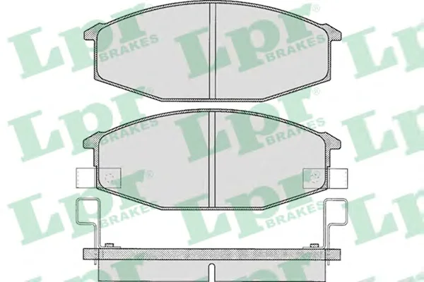 05P581 LPR/AP/RAL Тормозные колодки (фото 1)