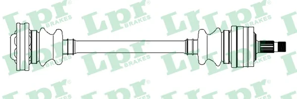 DS30018 LPR/AP/RAL Приводной вал (полуось) (фото 1)