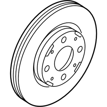 517122F100 HYUNDAI/KIA/MOBIS Тормозной диск 517122f100 (фото 1)