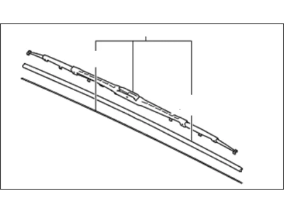 98350-1R000 HYUNDAI/KIA/MOBIS Щетка стеклоочистителя hyundai (фото 10)