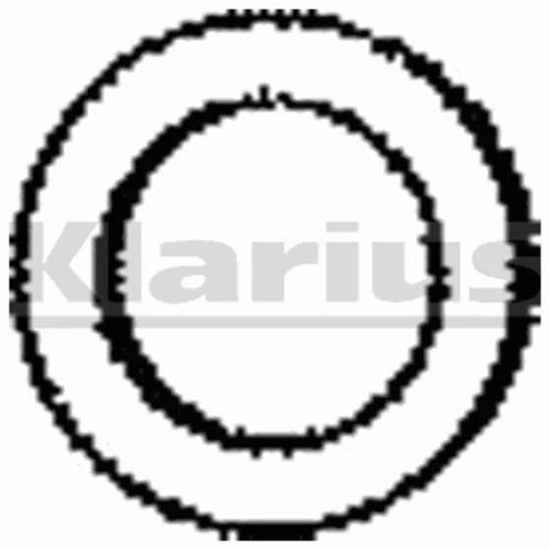 410215 KLARIUS Уплотнительное кольцо, труба выхлопного газа (фото 3)