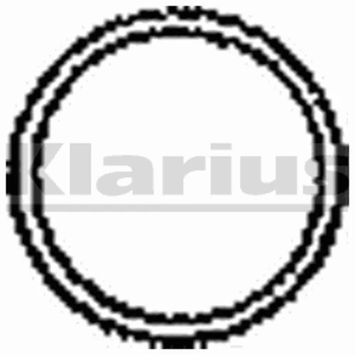 410160 KLARIUS Уплотнительное кольцо, труба выхлопного газа (фото 3)