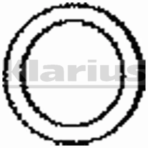 410214 KLARIUS Уплотнительное кольцо, труба выхлопного газа (фото 3)