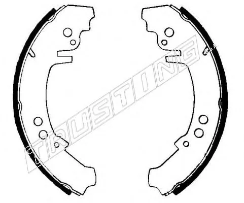 034.075 TRUSTING Тормозные колодки (фото 1)