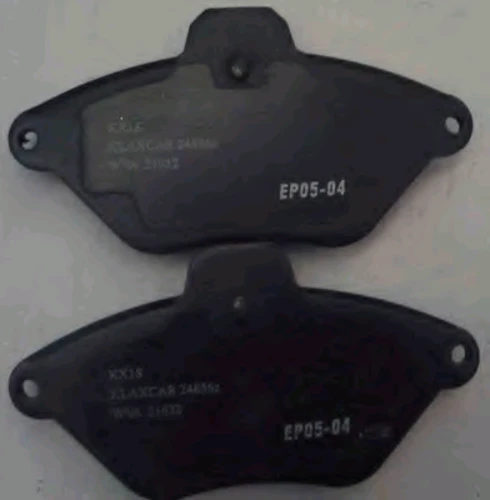 24836z KLAXCAR FRANCE Комплект тормозных колодок, дисковый тормоз (фото 3)