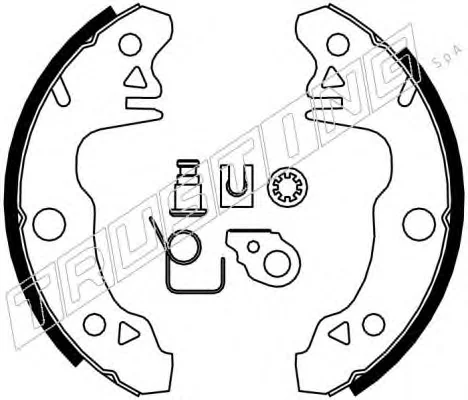 088.202K TRUSTING Тормозные колодки (фото 1)