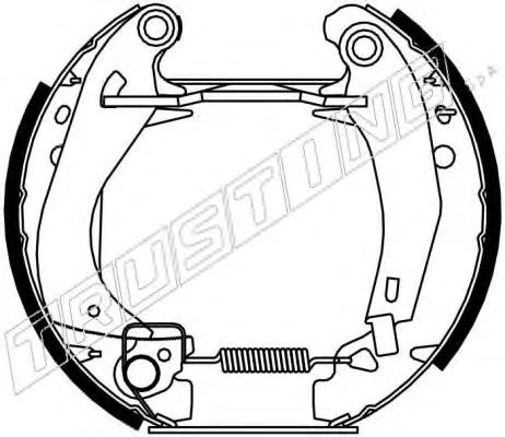 6111 TRUSTING Тормозные колодки (фото 1)