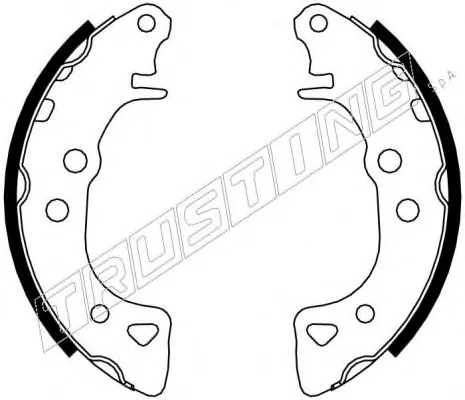 7042 TRUSTING Тормозные колодки (фото 1)