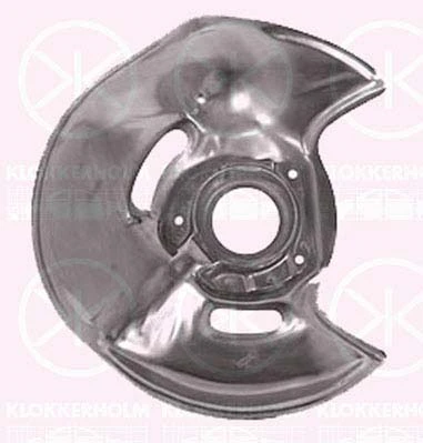3526377 KLOKKERHOLM Отражатель, диск тормозного механизма (фото 3)