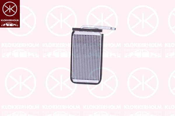 2515306215 KLOKKERHOLM Радиатор отопителя салона (фото 2)