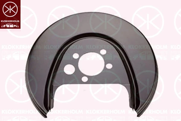 9501877 KLOKKERHOLM Отражатель, диск тормозного механизма (фото 2)