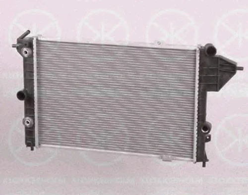 5076302120 KLOKKERHOLM Радиатор охлаждения двигателя (фото 2)