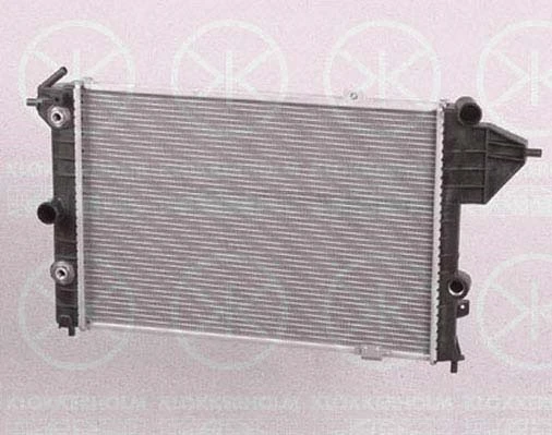 5076302120 KLOKKERHOLM Радиатор охлаждения двигателя (фото 3)