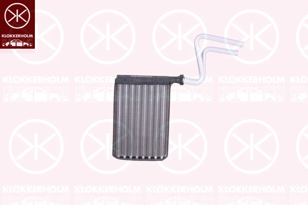 2553306164 KLOKKERHOLM Радиатор отопителя салона (фото 3)