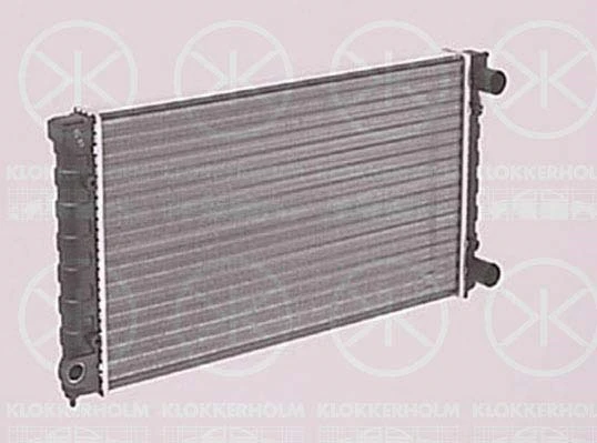 9521302045 KLOKKERHOLM Радиатор охлаждения двигателя (фото 3)
