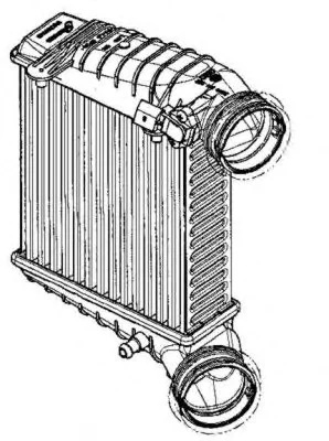 30147 NRF Интеркулер (радиатор интеркулера) (фото 1)